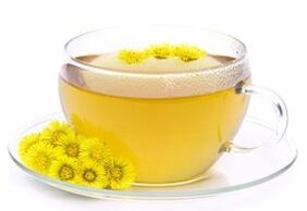 Décoction de Coltsfoot pour le traitement de l'ostéochondose cervicale