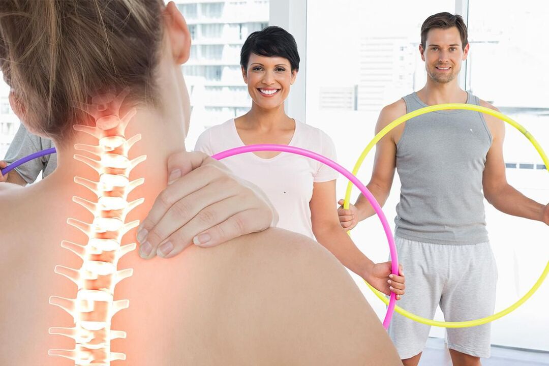Mode de vie actif avec ostéochondrose